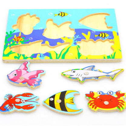 Jigsaw Fishing Board Puzzle Toy