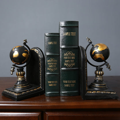 Rustic Retro Creative Bookends Home Décor