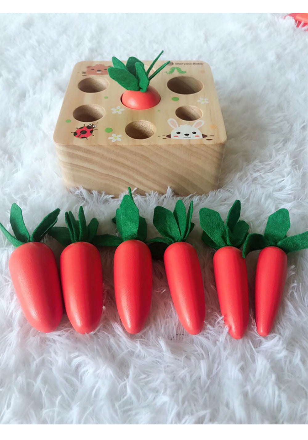 Educational Harvest Carrots toy for Children