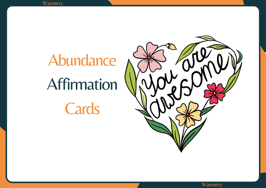 Abundance Affirmation Digital Cards