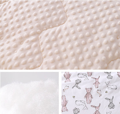 Baby Beanie Thickened Comforter Blanket fabric