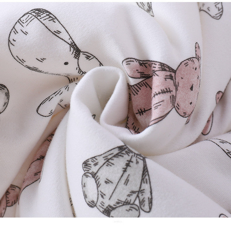 Baby Beanie Thickened Comforter Blanket in close up
