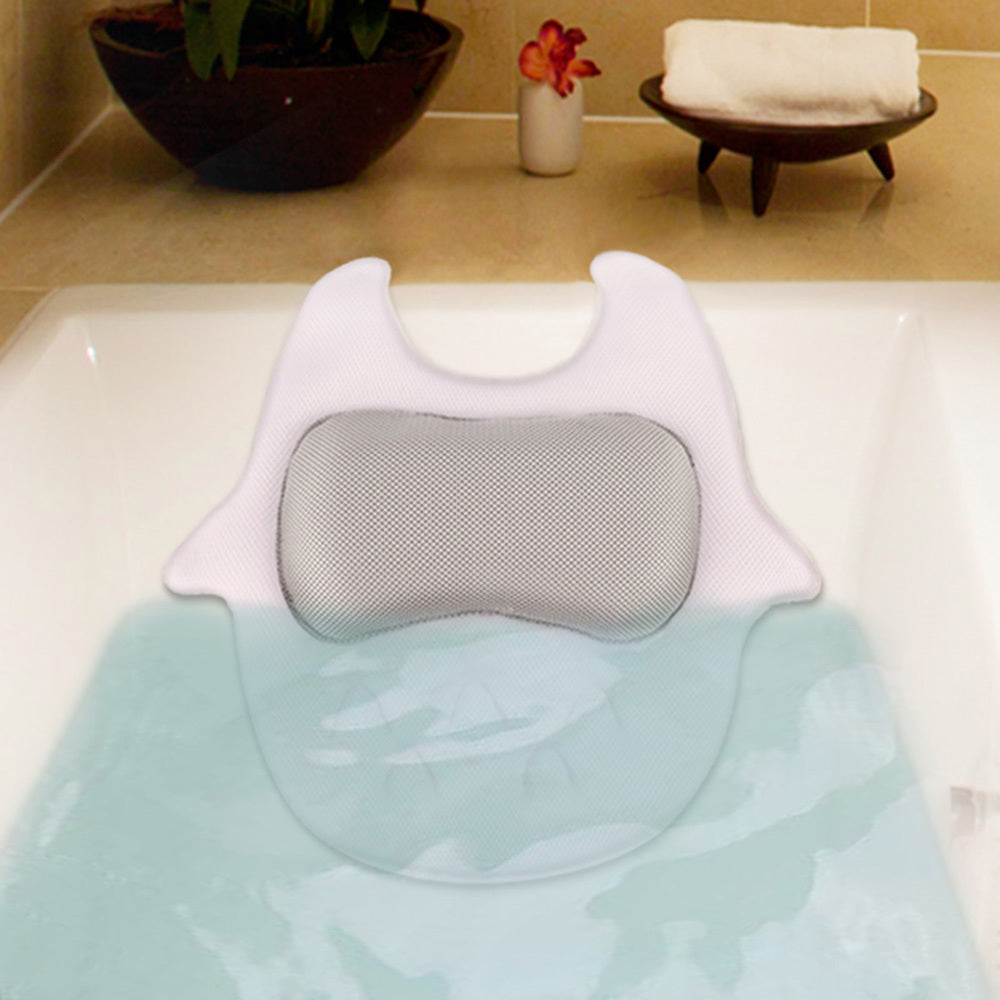 Bathtub SPA Pillow in bath with close up