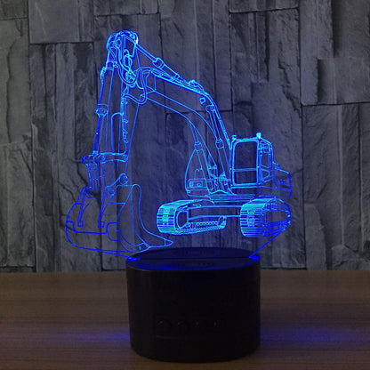 3d Digger Night Light for Kids