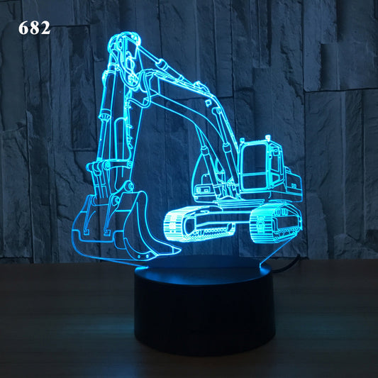 3d Digger Night Light for Kids