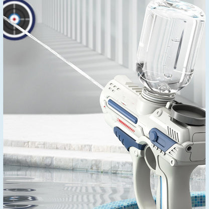 Blue High-Tech Automatic Water Gun Spitting Water