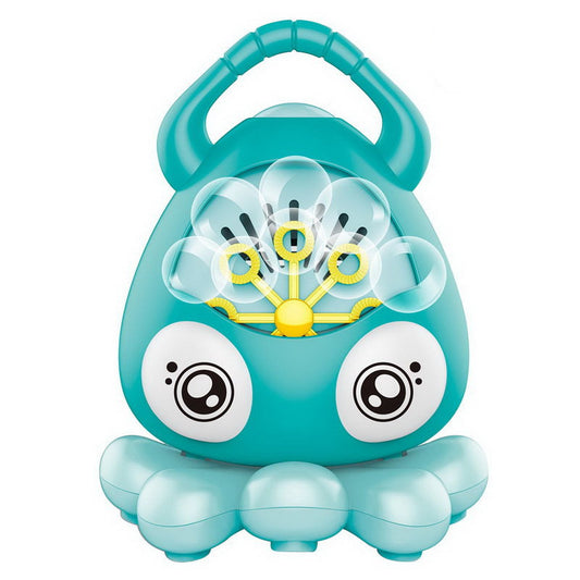 Blue Octopus Bubble Machine