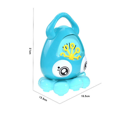 Blue Octopus Bubble Machine Dimensions