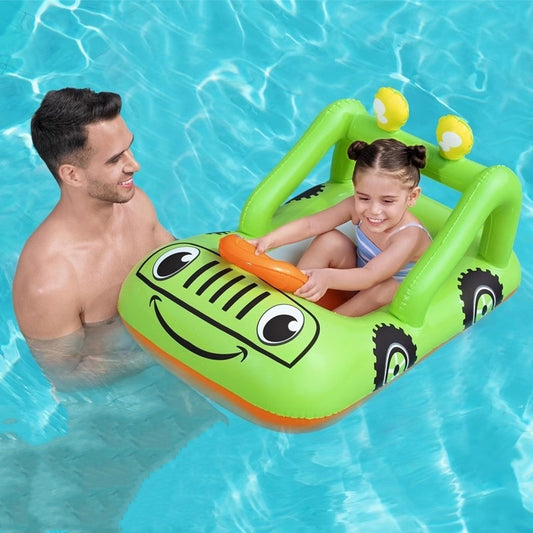 Children's Inflatable Car Swimming Ring