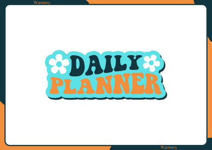 Digital Daily Planner Cover