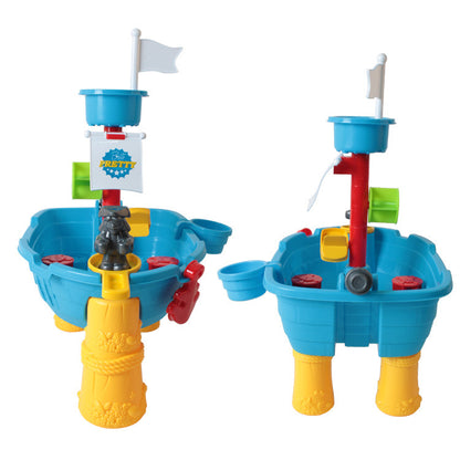 Front and Back of the Boat Water Sand Table