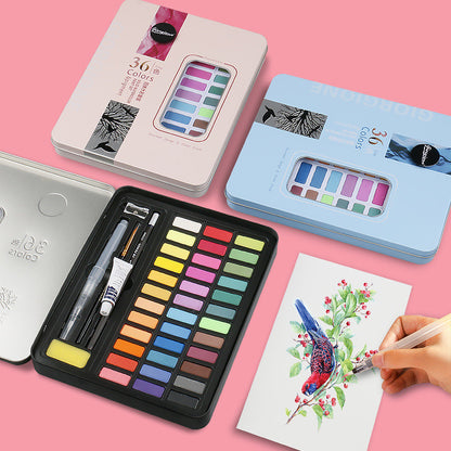 Giorgione Art supplies Tap Powder Pen drawing with paint brushes