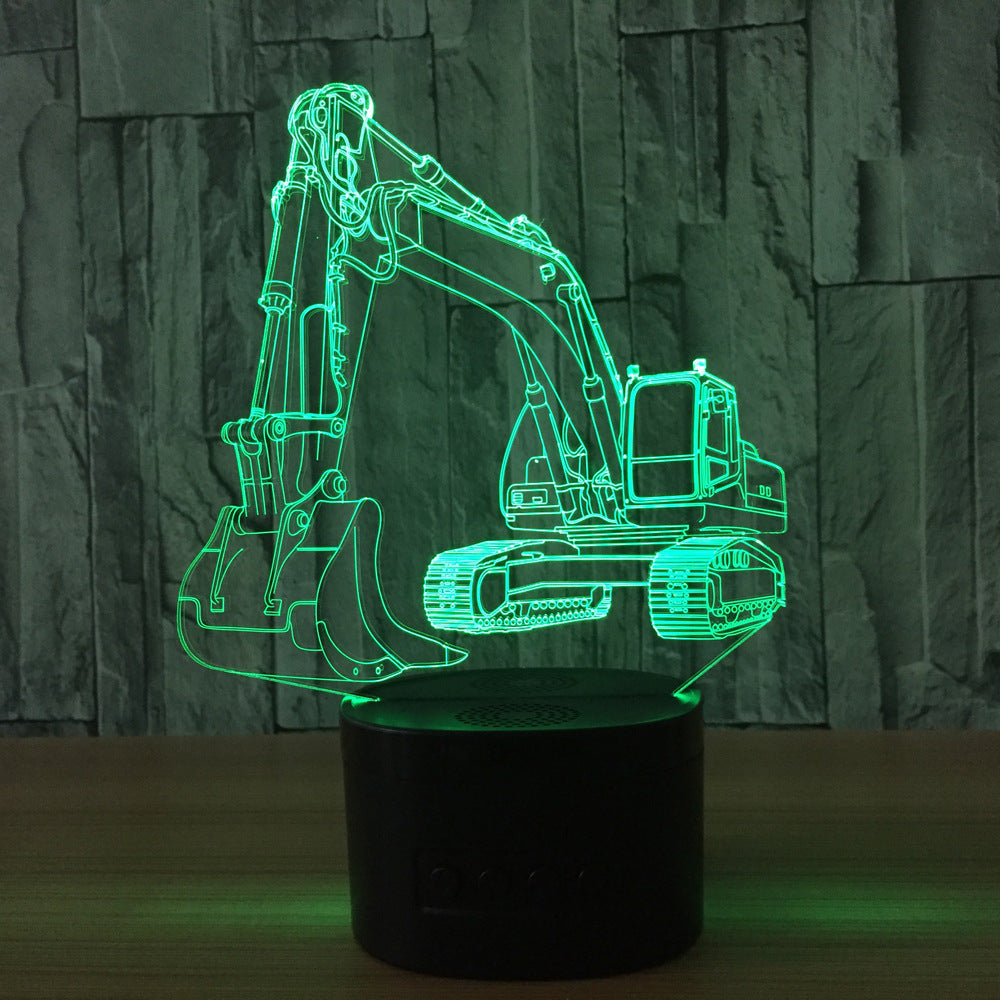 3d Digger Night Light for Kids