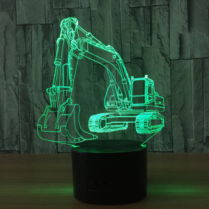 3d Digger Night Light for Kids