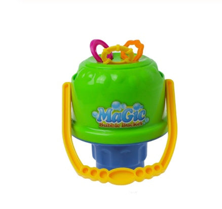 Magical Bubble Toy Bucket on white backround