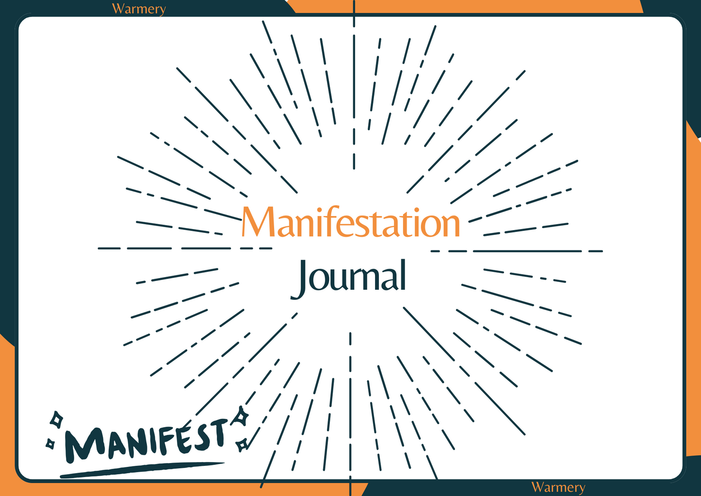 Manifestation Journal Product Cover Photo