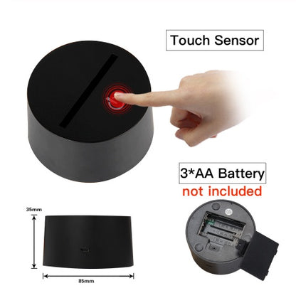Monkey 3d Night Lamp base touch sensor