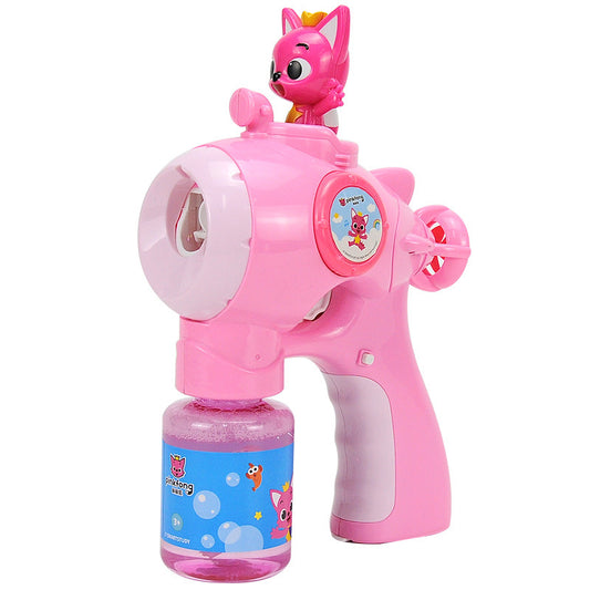 Pink Automatic Bubble Blowing Machine for Kids 