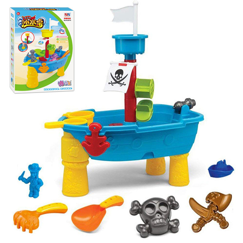 Pirate Ship Sand & Water Play Table Packaging