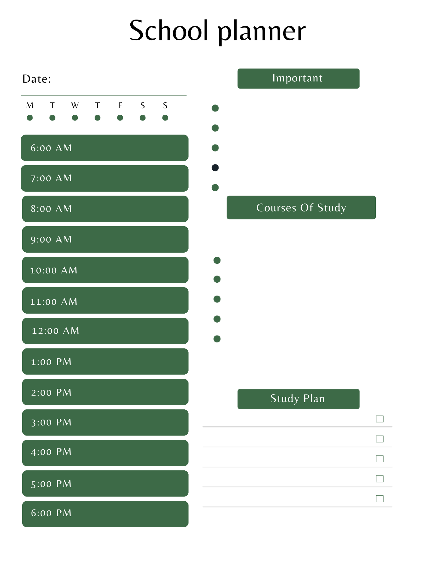 School_Planner Digital Template