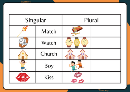 Singular Plural_4 Digital Template