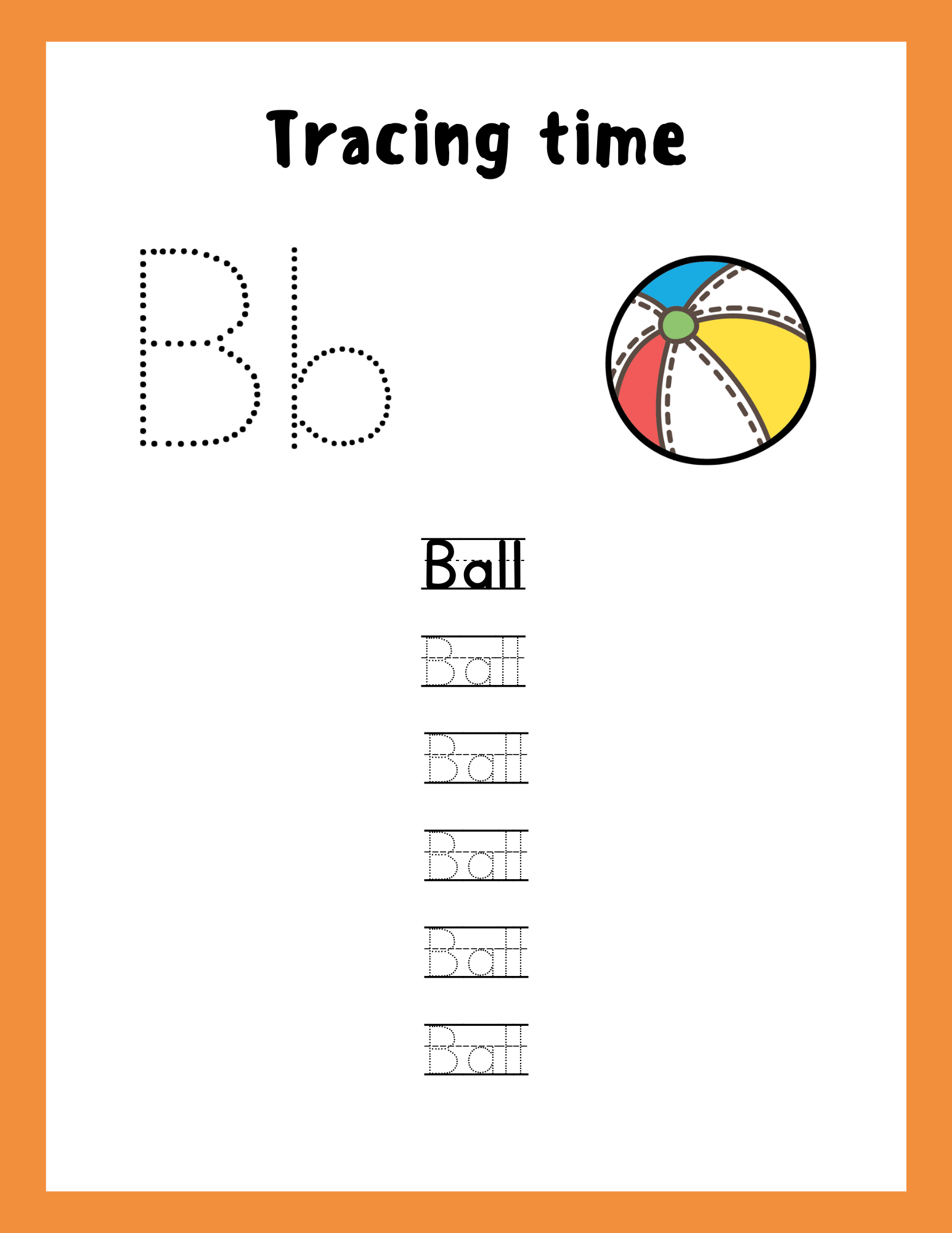 Tracing Time Ball