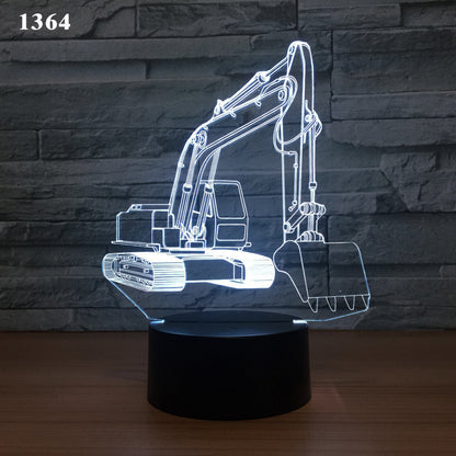 3d Digger Night Light for Kids