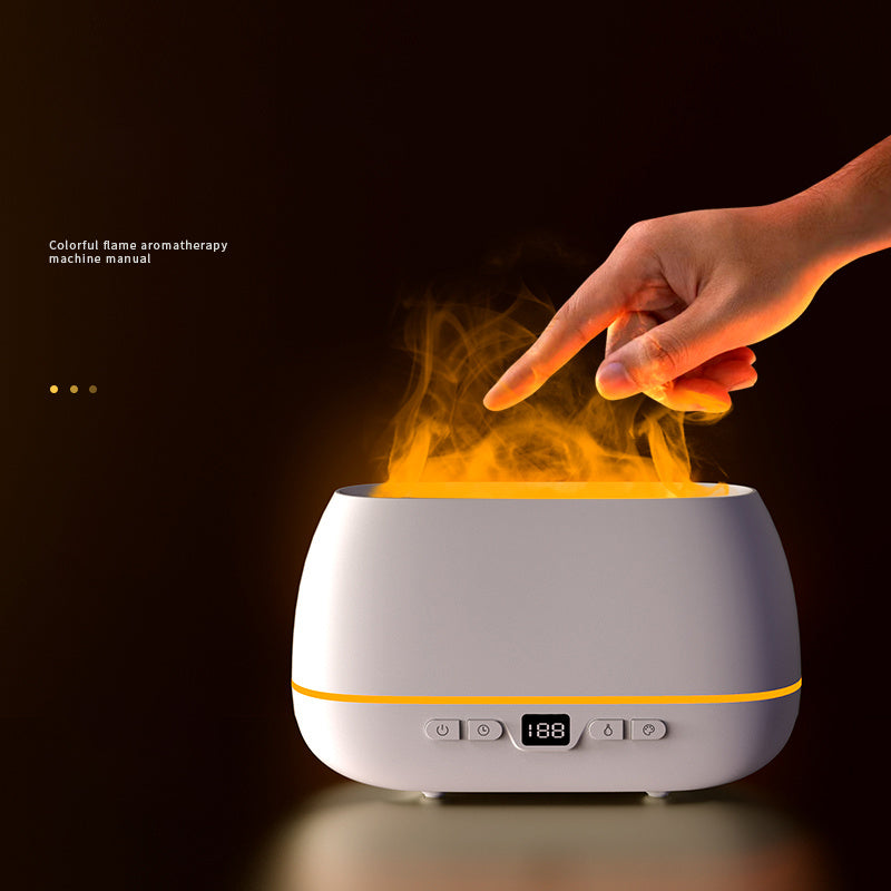 Flame Humidifier Aroma Diffuser