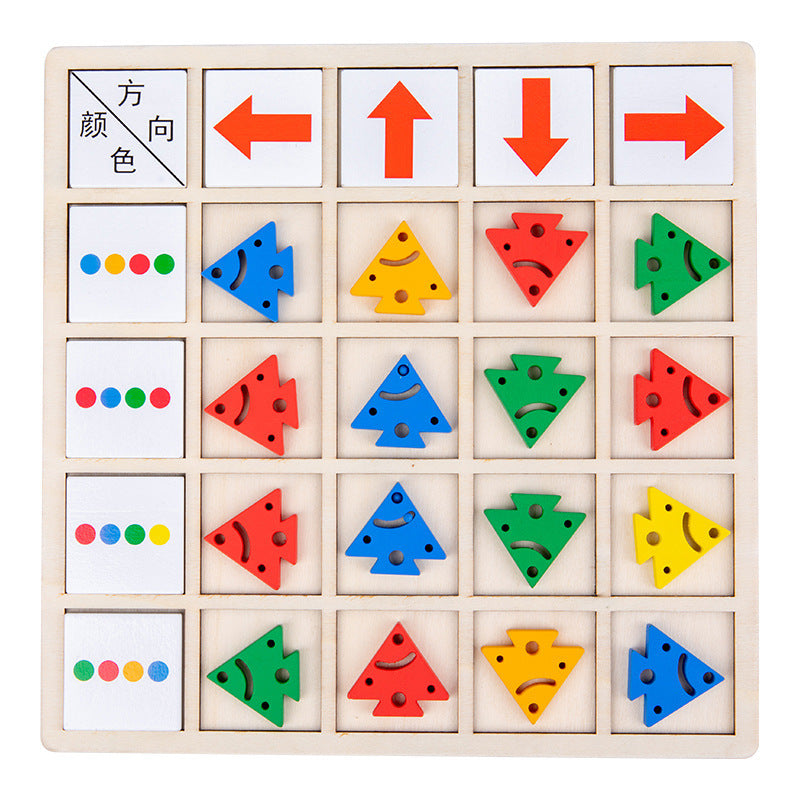 Thinking Puzzle Board Game Logic Direction