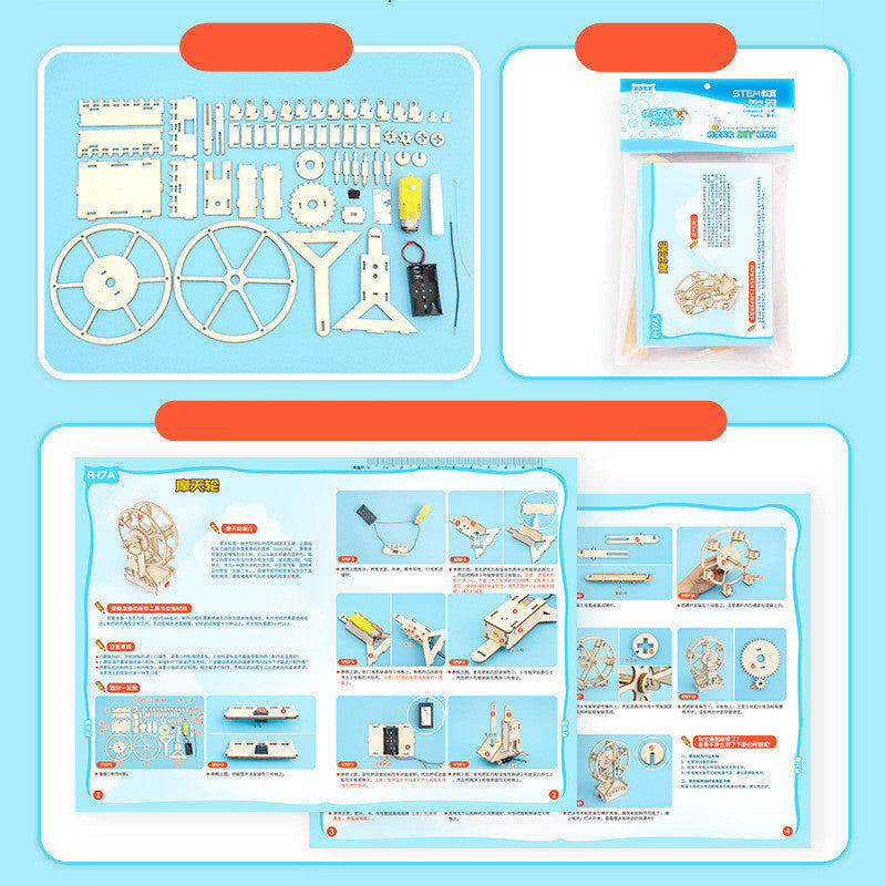 DIY Ferris Wheel Science Experiment Educational Learning Toy