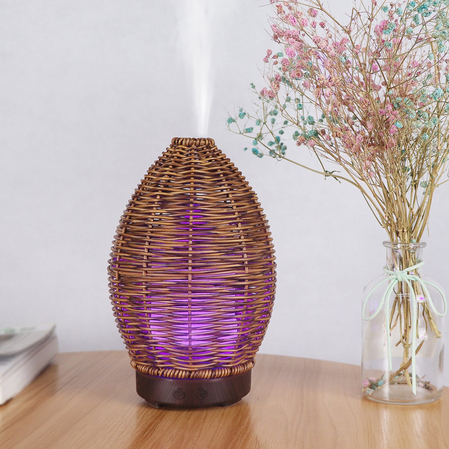 Home Fashion Hollow Rattan Aroma Diffuser