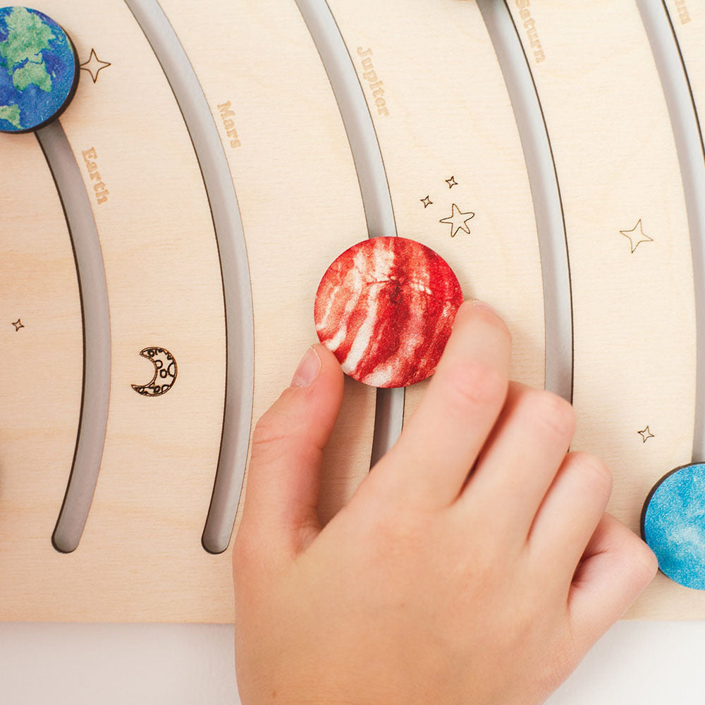 Solar System Wooden Educational Puzzle Toy