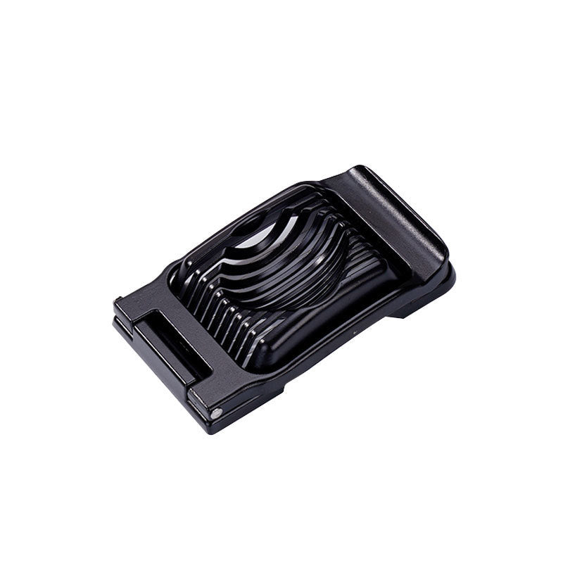 black closed egg cutter