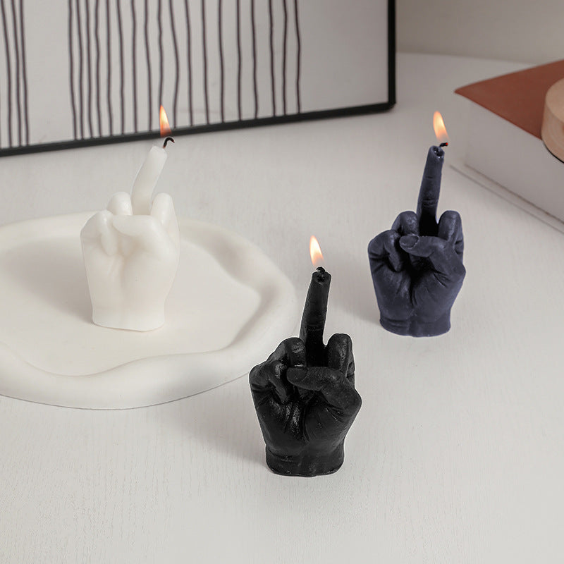 Creative And Funny Finger Shaped Fragrant Candles