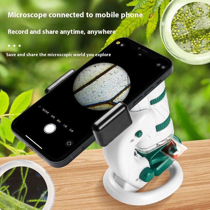 Children's Microscope Portable Scientific Experiment Set