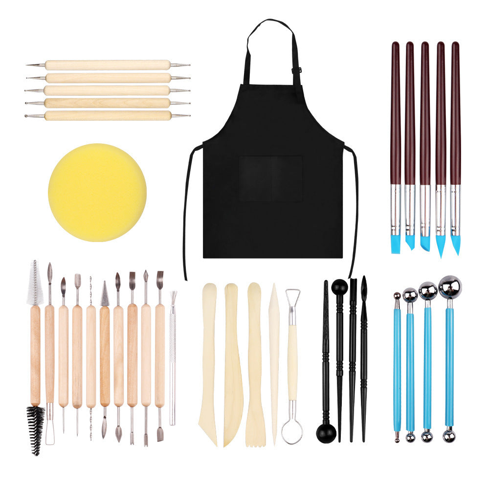 Clay Tools 37-Piece Set Sculpting Knives