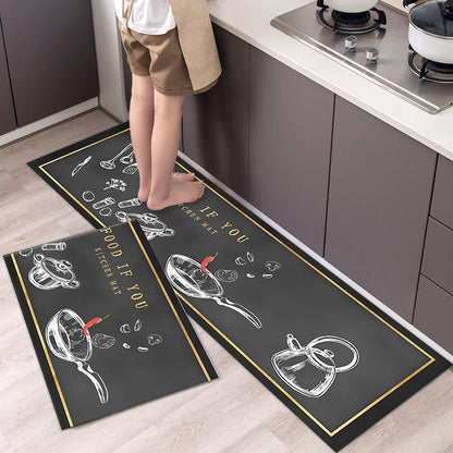 food if you black kitchen mats