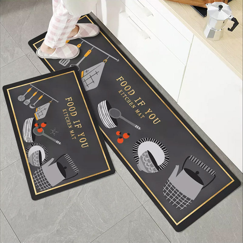 pineapple style kitchen mats