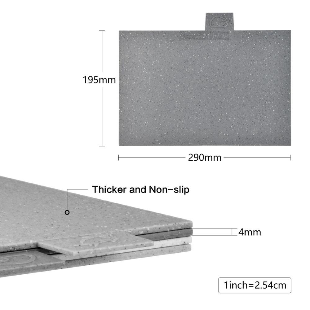 grey chopping board measurements