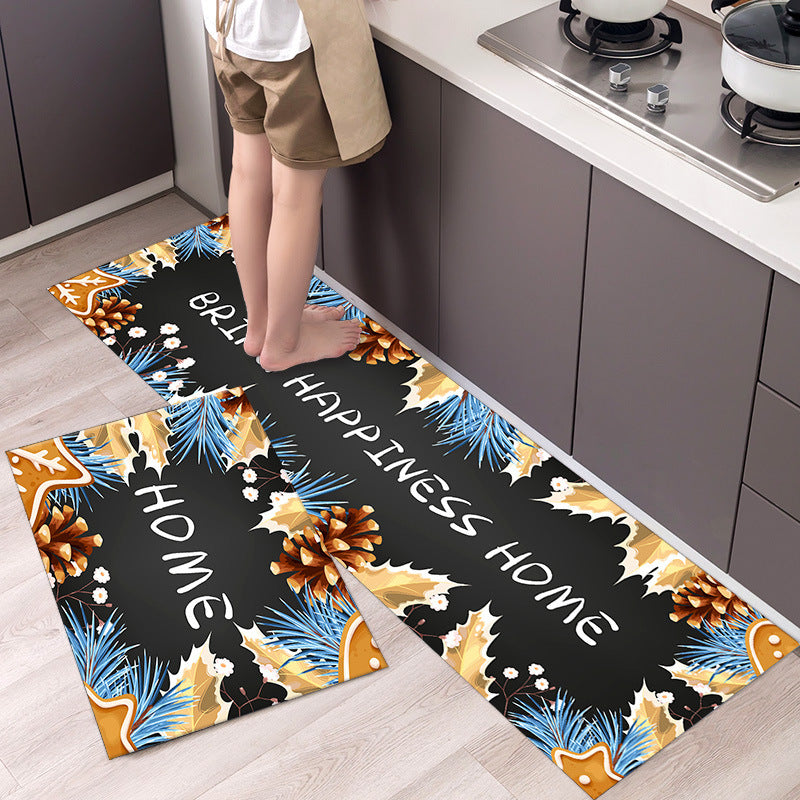 happiness home kitchen mats