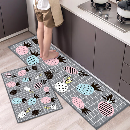 pineapple style kitchen mats