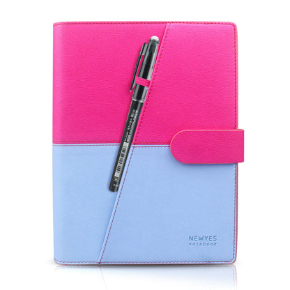 pink light blue A5 Rewritable Smart Notebook