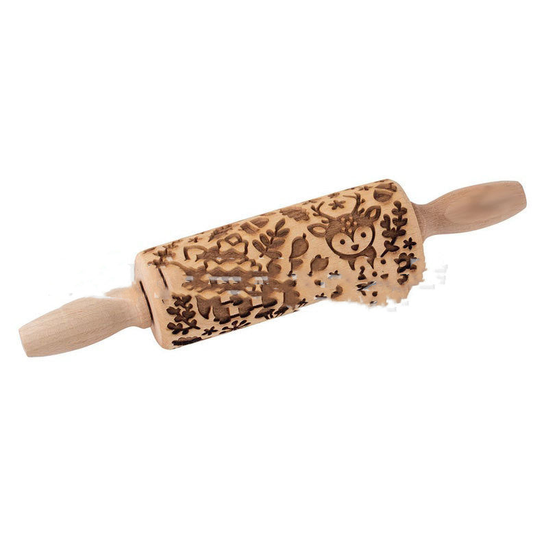 reindeer rolling pin