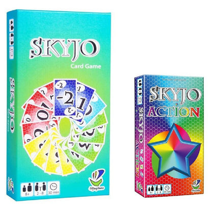 skyjo basic and skyjo action game