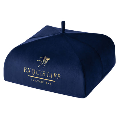 square style blue exquis life food cover