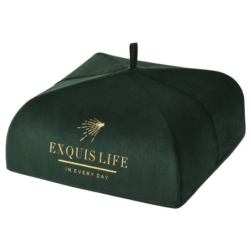 square style green exquis life food cover