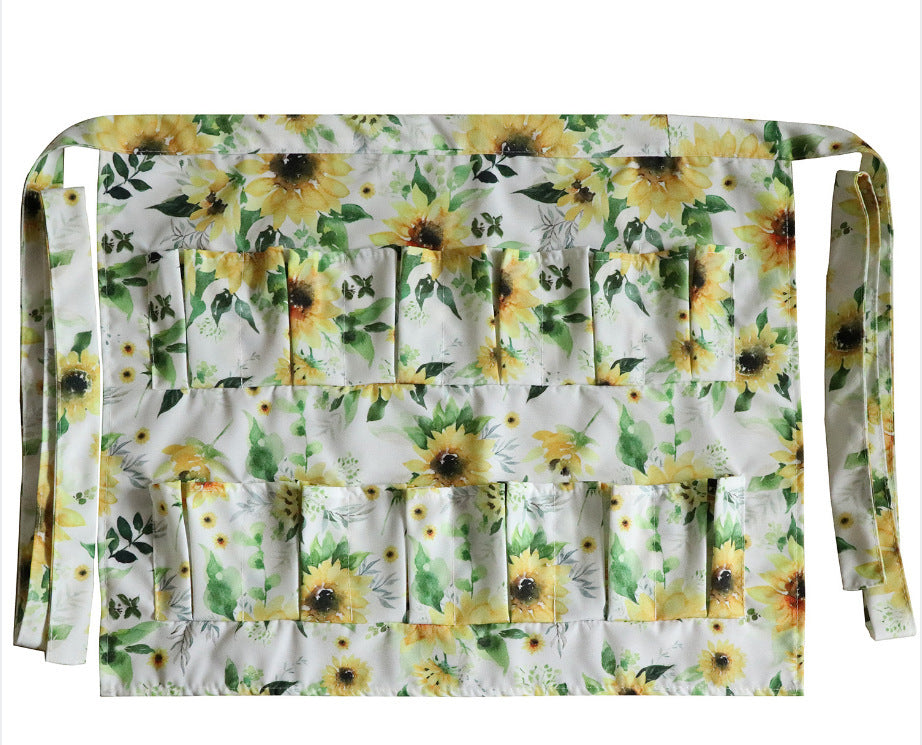 sunflowers kitchen apron