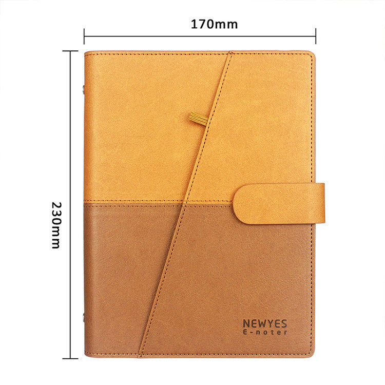 yellow brown A5 Rewritable Smart Notebook