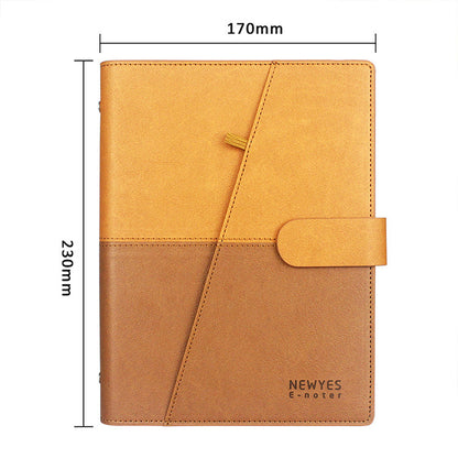 yellow brown A5 Rewritable Smart Notebook